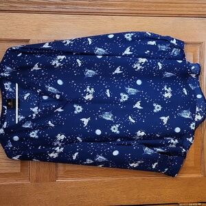 TORRID - CINDERELLA HARPER GEORGETTE BLOUSE DISNEY PRINCESS SIZE 1 - PLUS SIZE